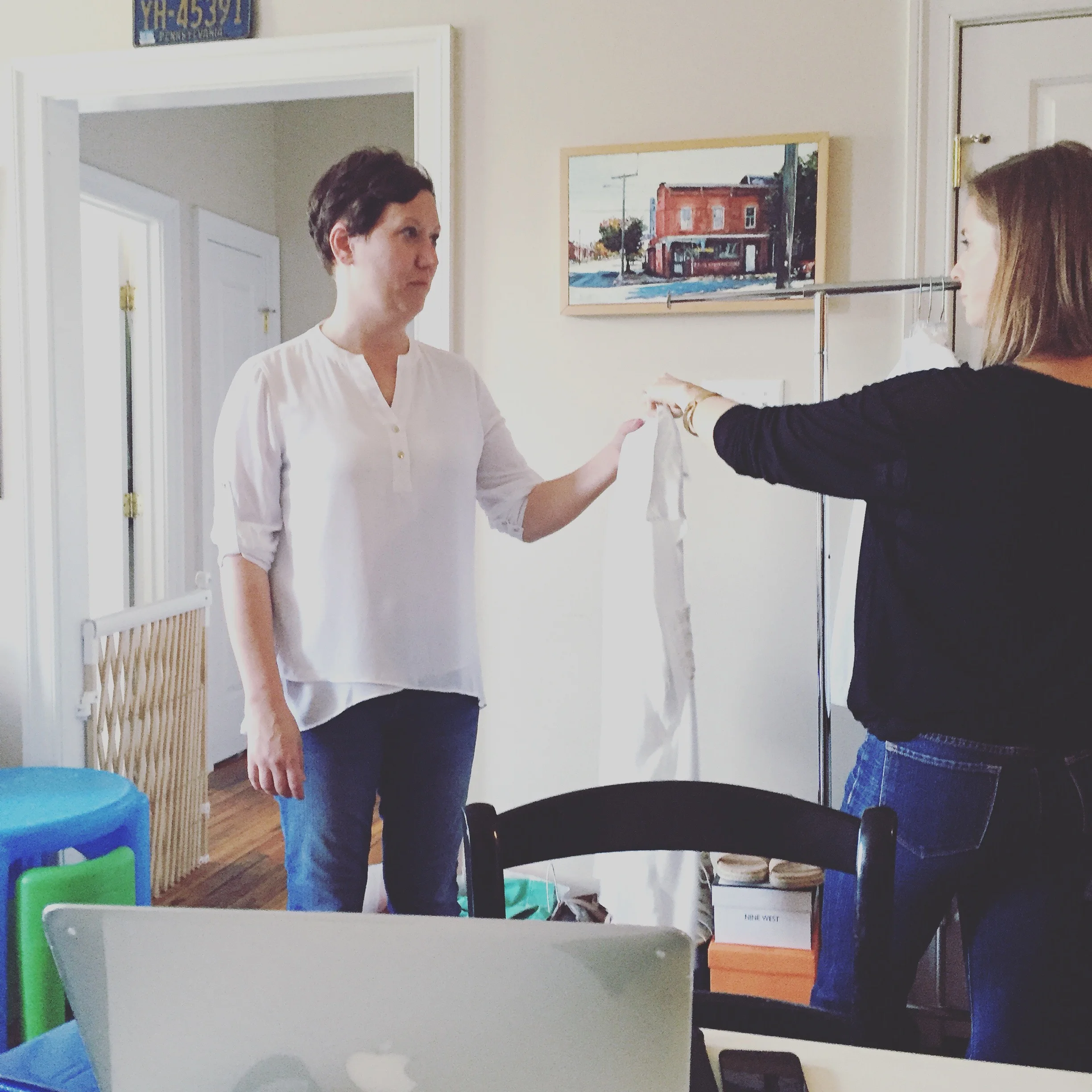 Client fitting - giving confidence!