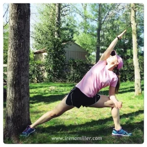 parsvakonasana irena miller