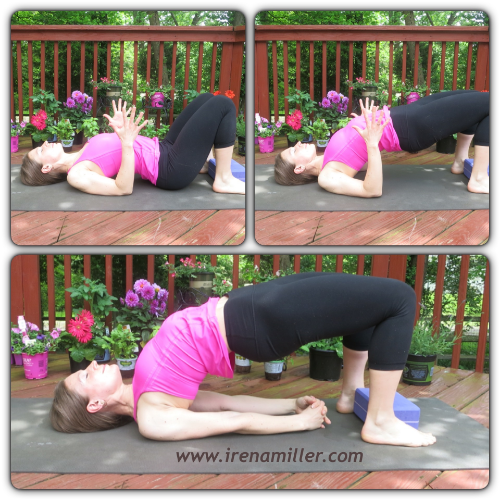bridge pose setu bandha irena miller