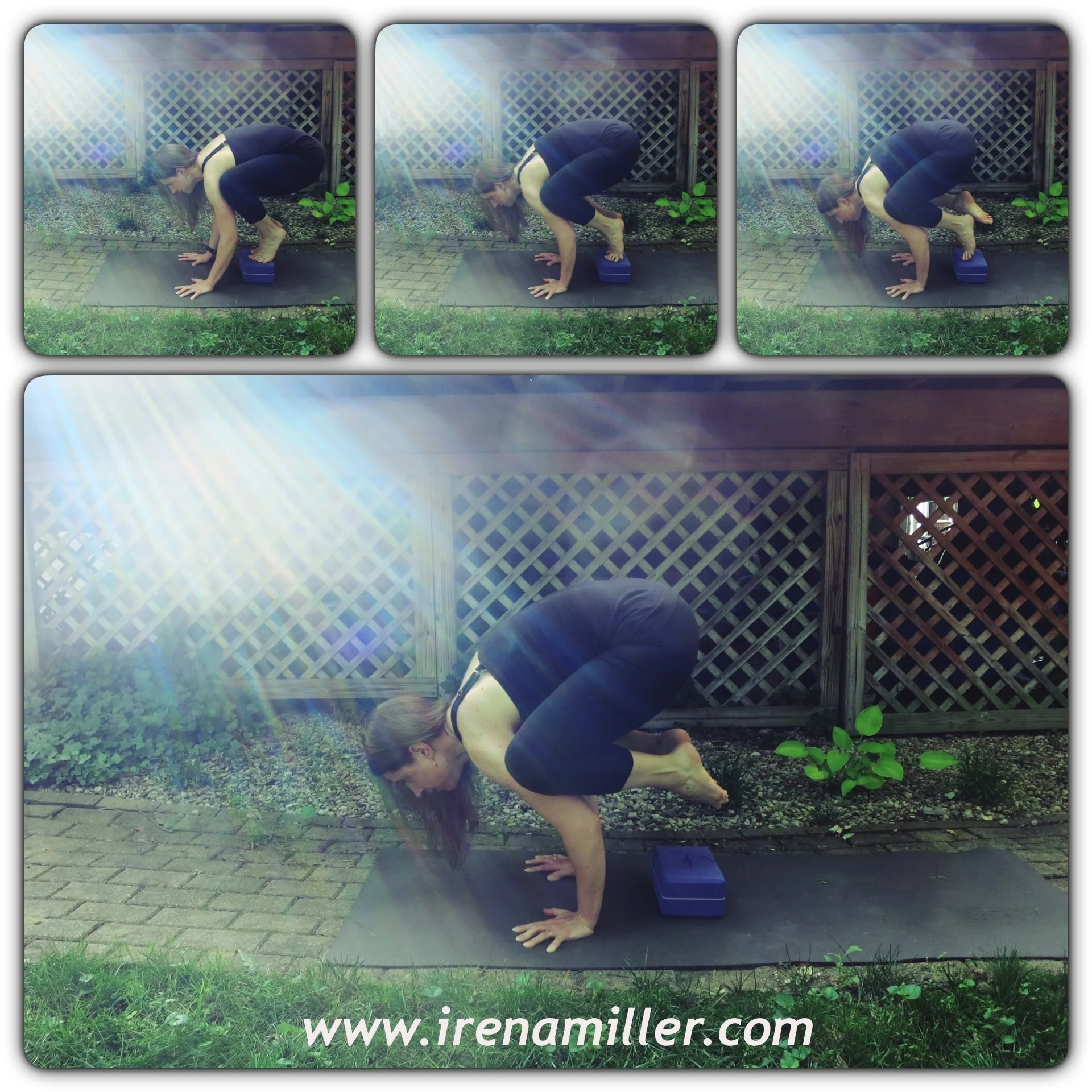 bakasana crow pose yoga irena