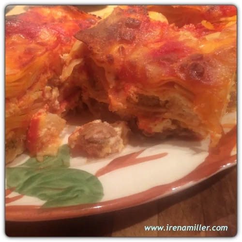 lasagna irena yoga