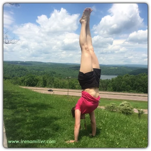 handstand irena
