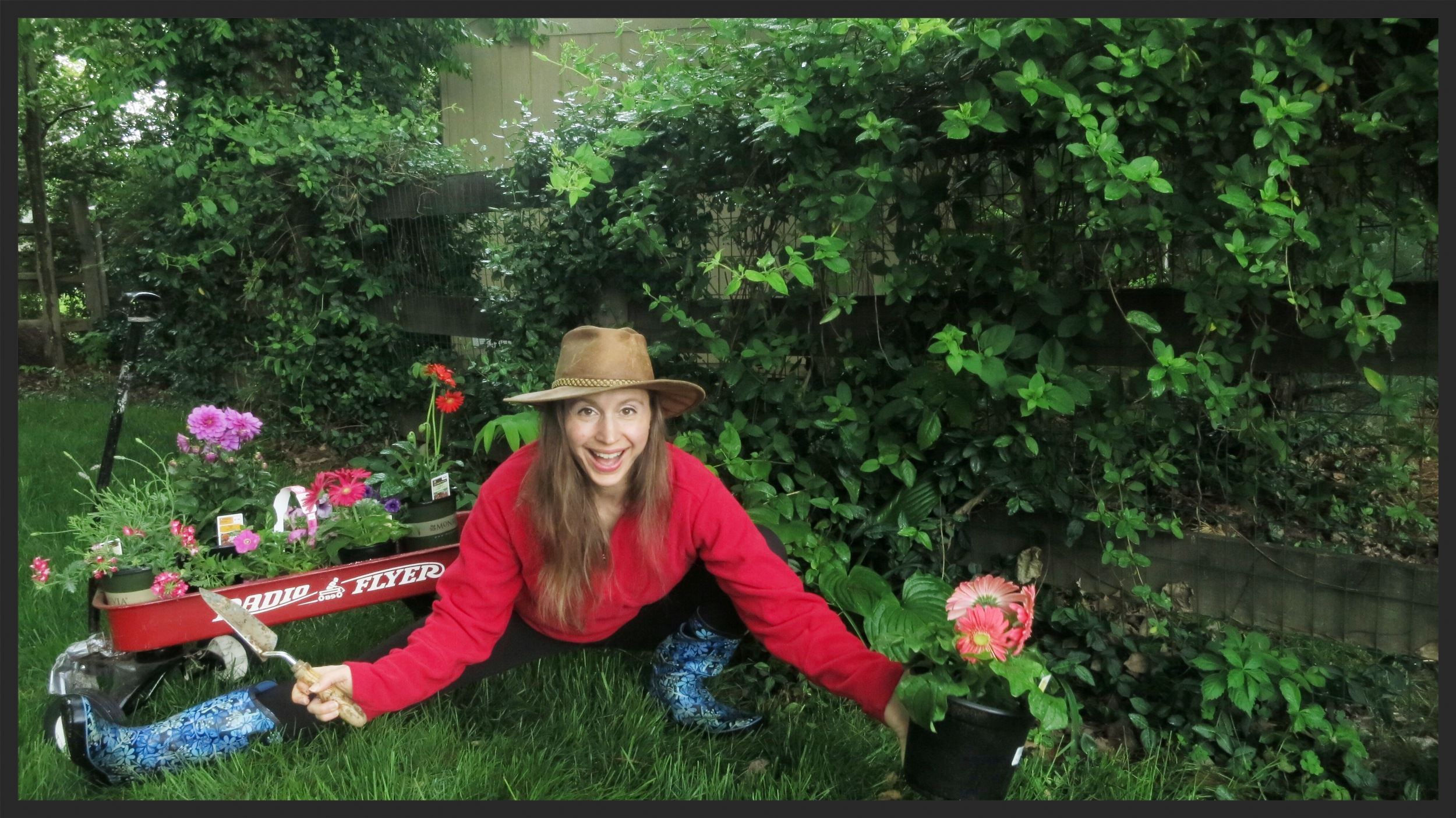 Yoga makes gardening so much easier!