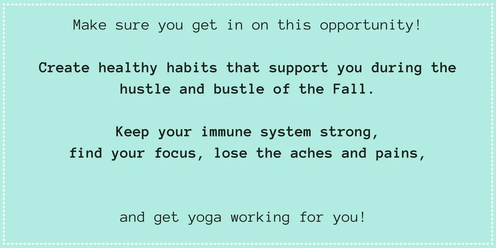 join fall yoga irena