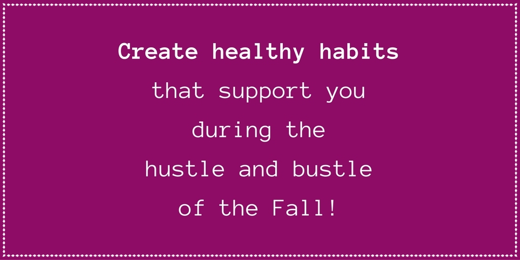 healthy habits with irena