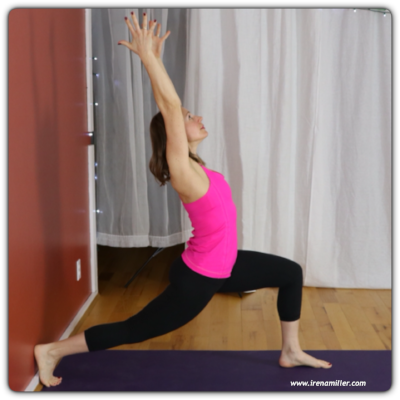 5 Simple Yoga Poses for a Happy Lower Back with Irena Miller. www.irenamiller.com