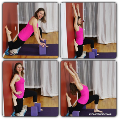 5 Simple Yoga Poses for a Happy Lower Back with Irena Miller. www.irenamiller.com