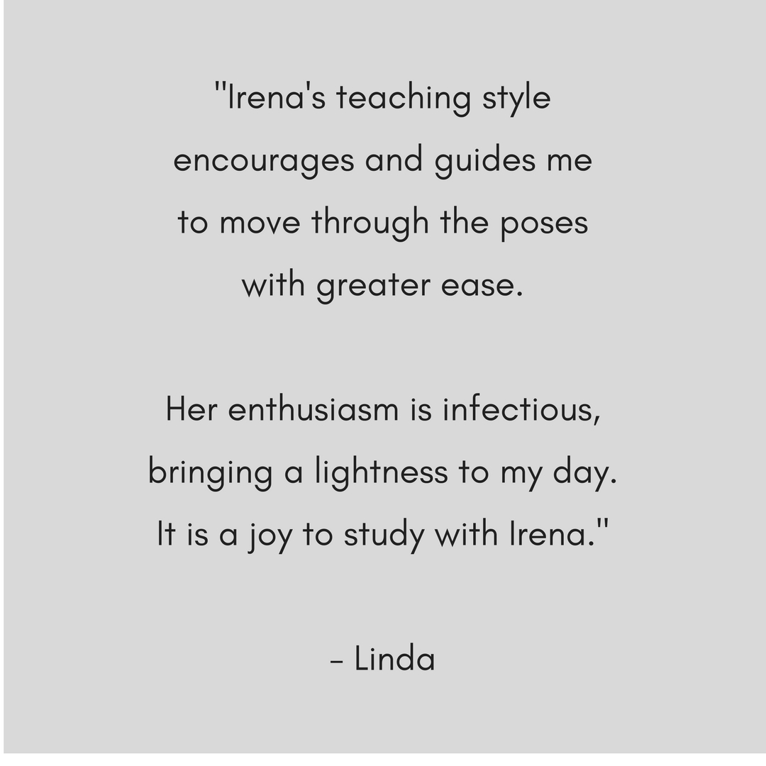 irenamiller.com Yoga with Irena