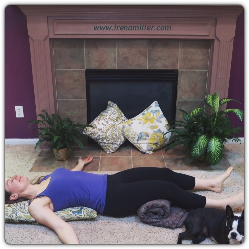 Restorative+Yoga+Help+Low+Back+Pain+Irena Yoga with Irena Miller www.irenamiller.com