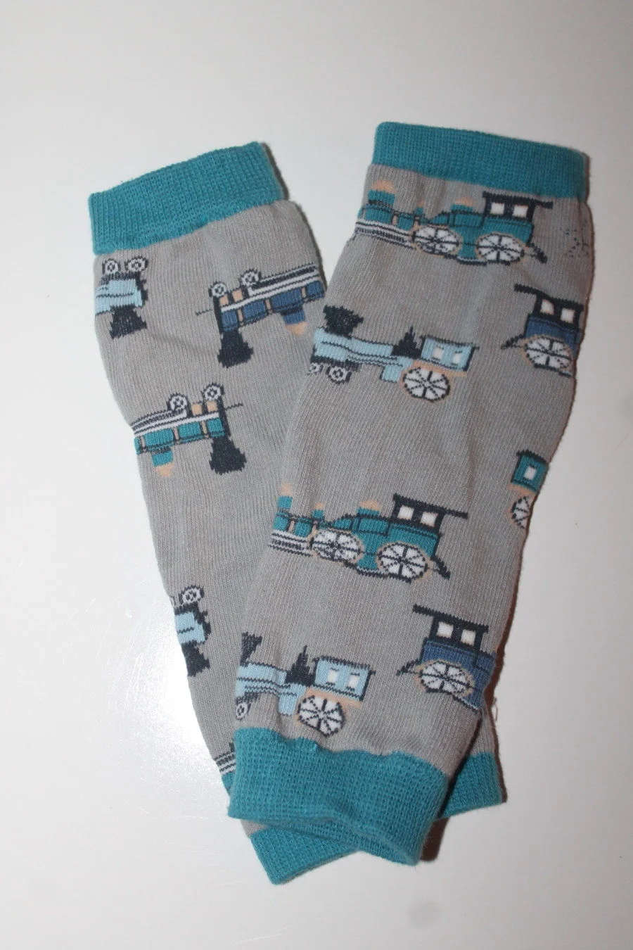 Merrily, Merrily, Toronto, Train Leg Warmers, $8.50, available HERE .
