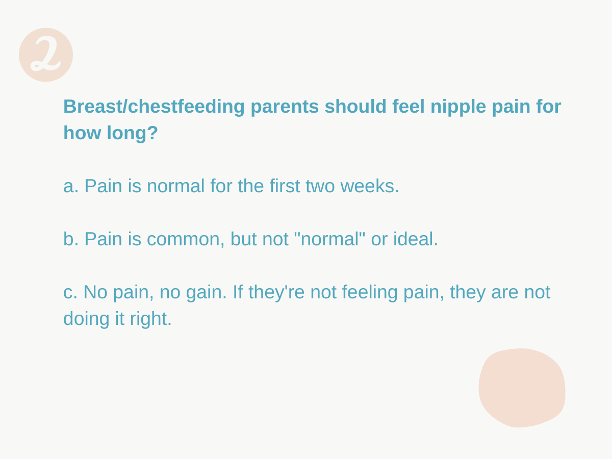 how long should nipple pain last? quiz toronto lactation consultant.png