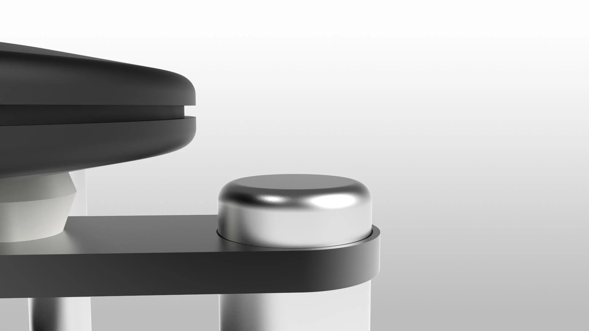 Constrained Layered Damping The platform has a further level of isolation with an extruded polymer mat sandwiched between precision routed wooden composite layers.