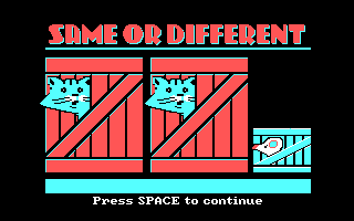 589645-same-or-different-dos-screenshot-title-screen.png