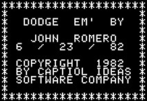 It's great being able to nail down a definitive date on these old games. The listings help a lot.