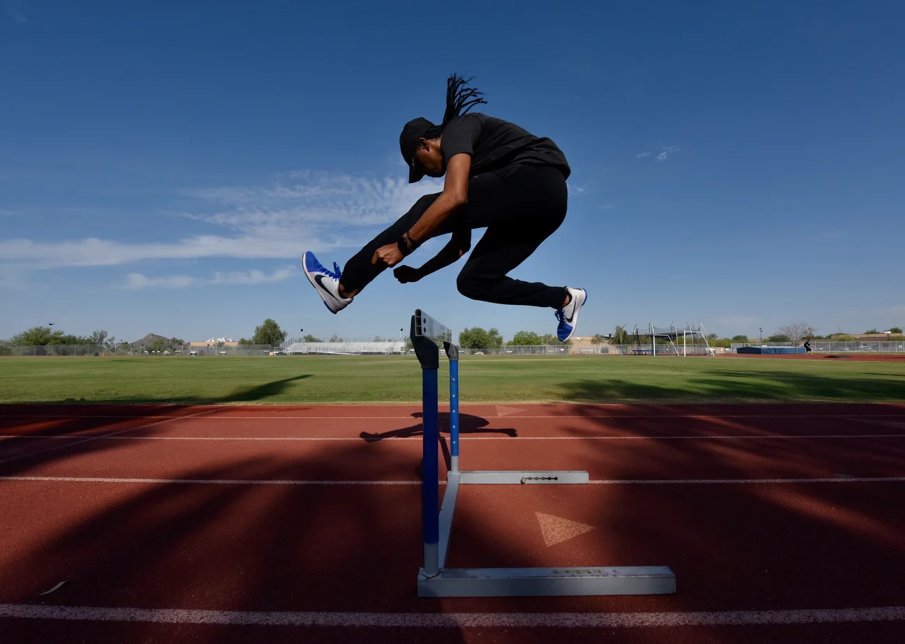 He owns the world record in the 110 hurdles and won the Olympic gold medal in the event in 2012, yet Merritt calls the hurdles "your worst enemies.'' But recovering from his kidney transplant was as challenging as anything he had faced.