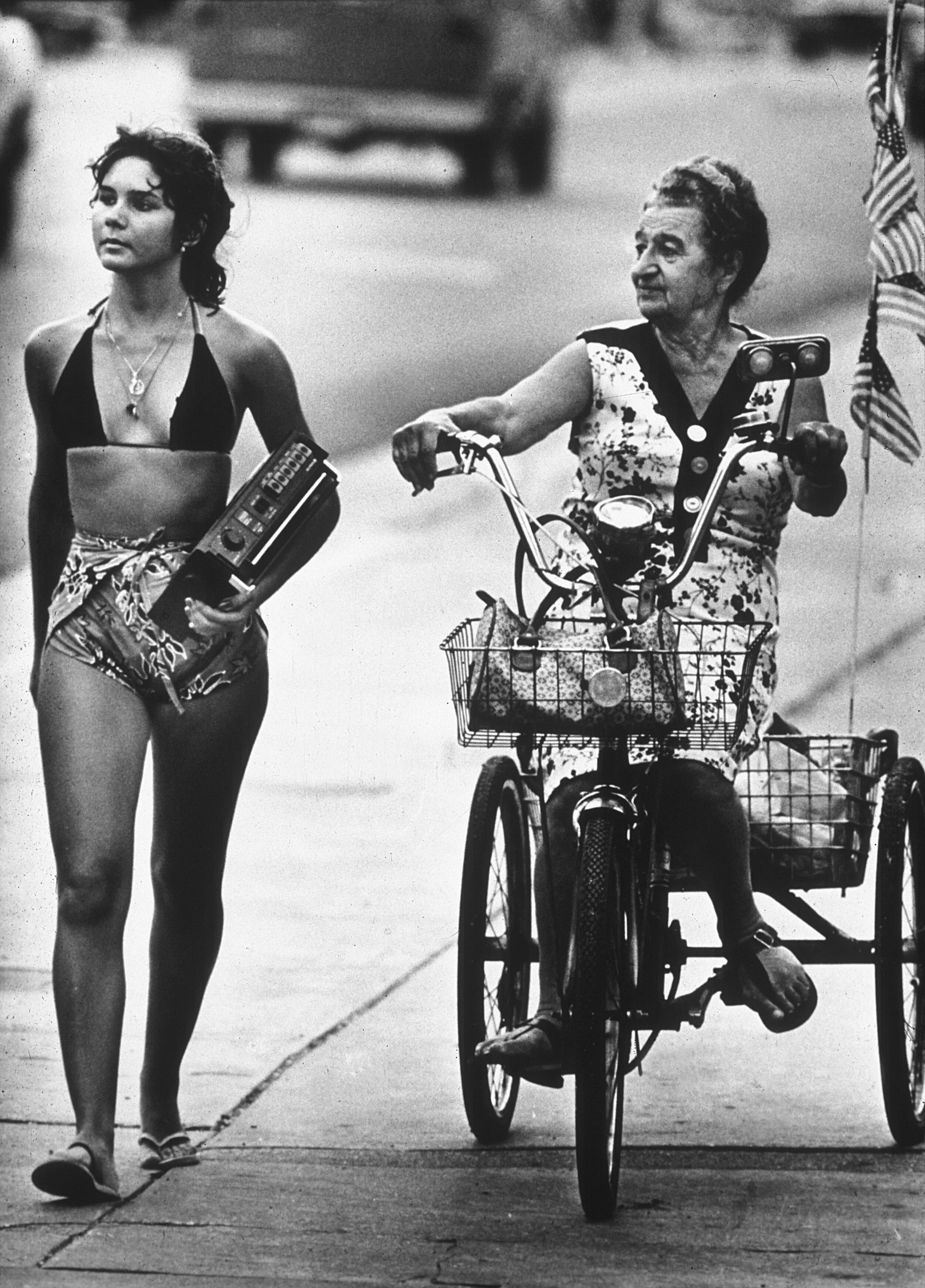  Culture Clash.  Miami Beach.  1982. 