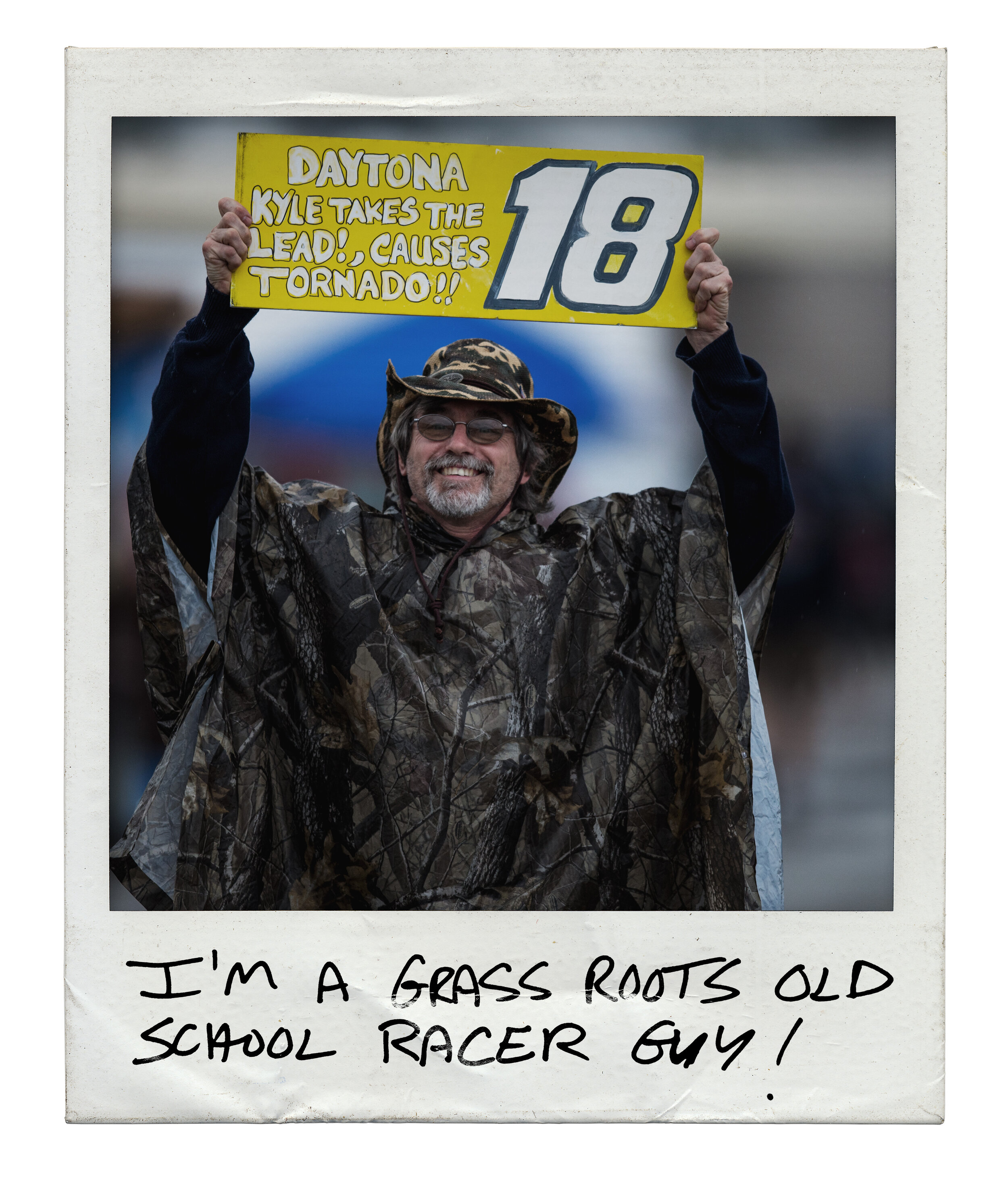 Daytona 500 Fan Polaroids  