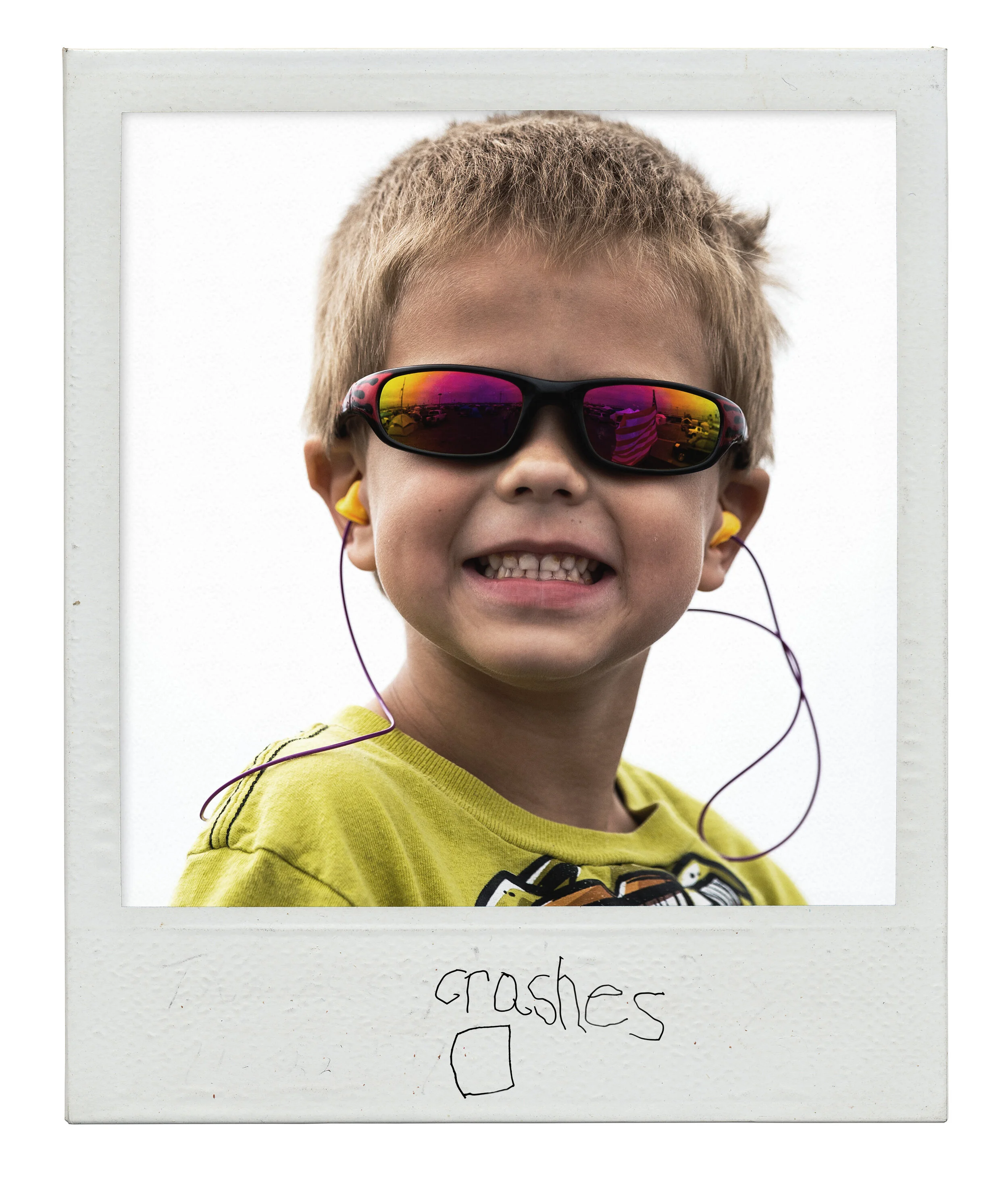  Daytona 500 Fan Polaroids  