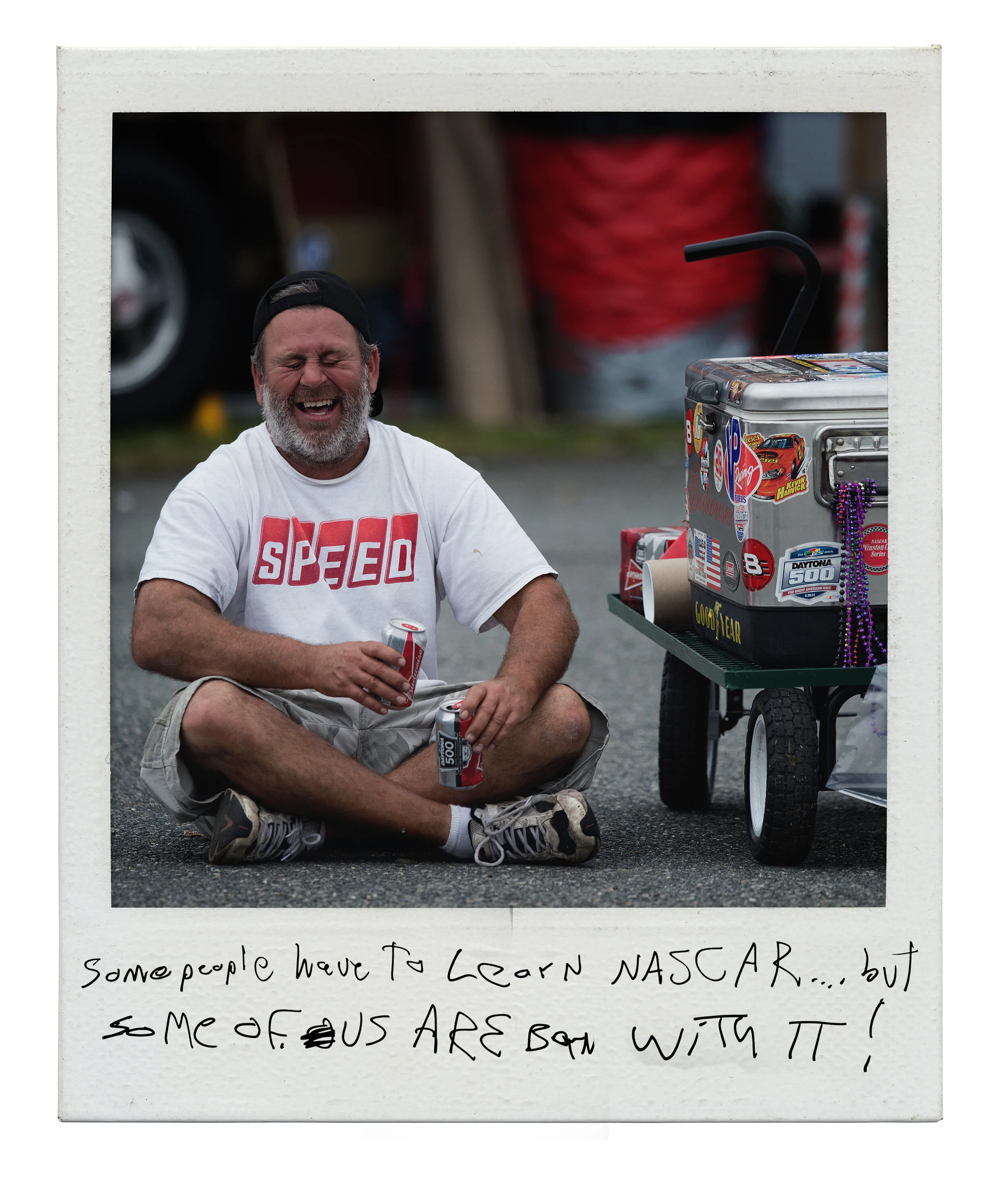  Daytona 500 Fan Polaroids  