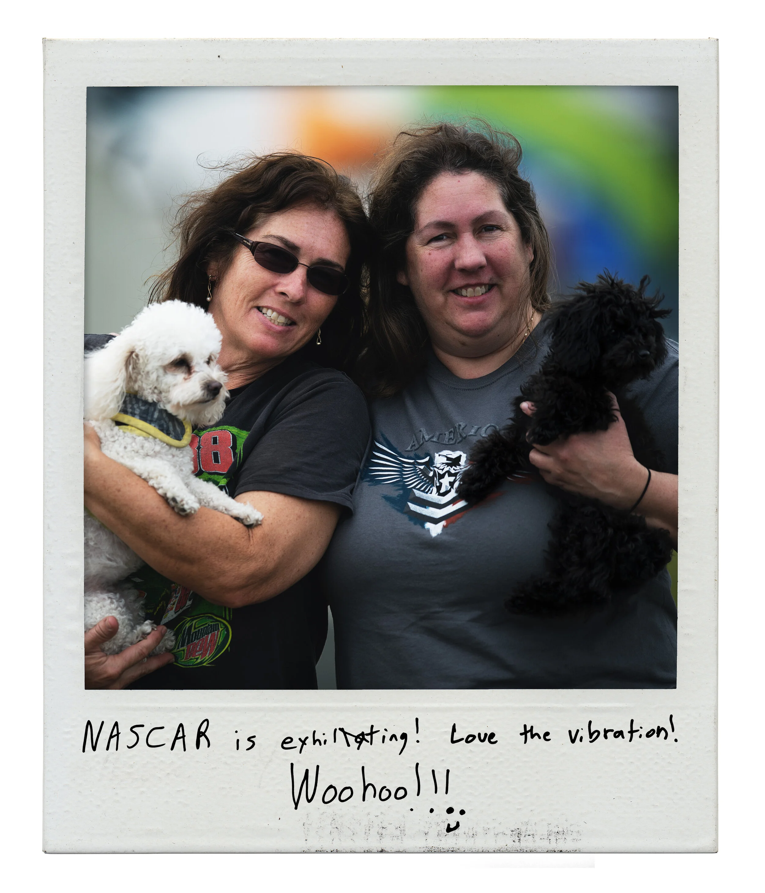  Daytona 500 Fan Polaroids  