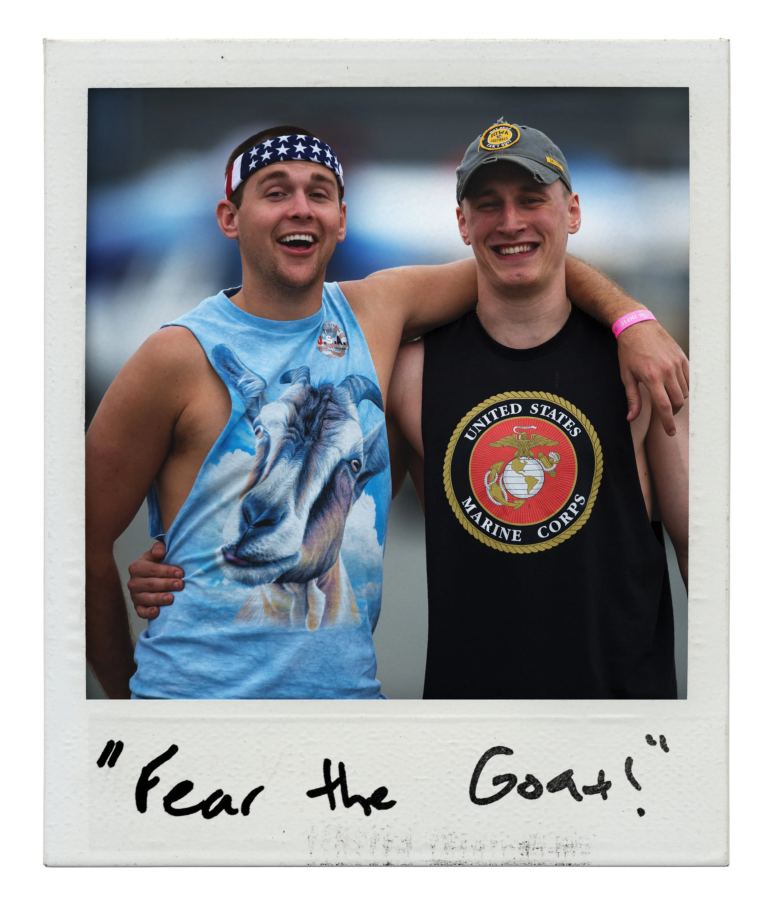  Daytona 500 Fan Polaroids  