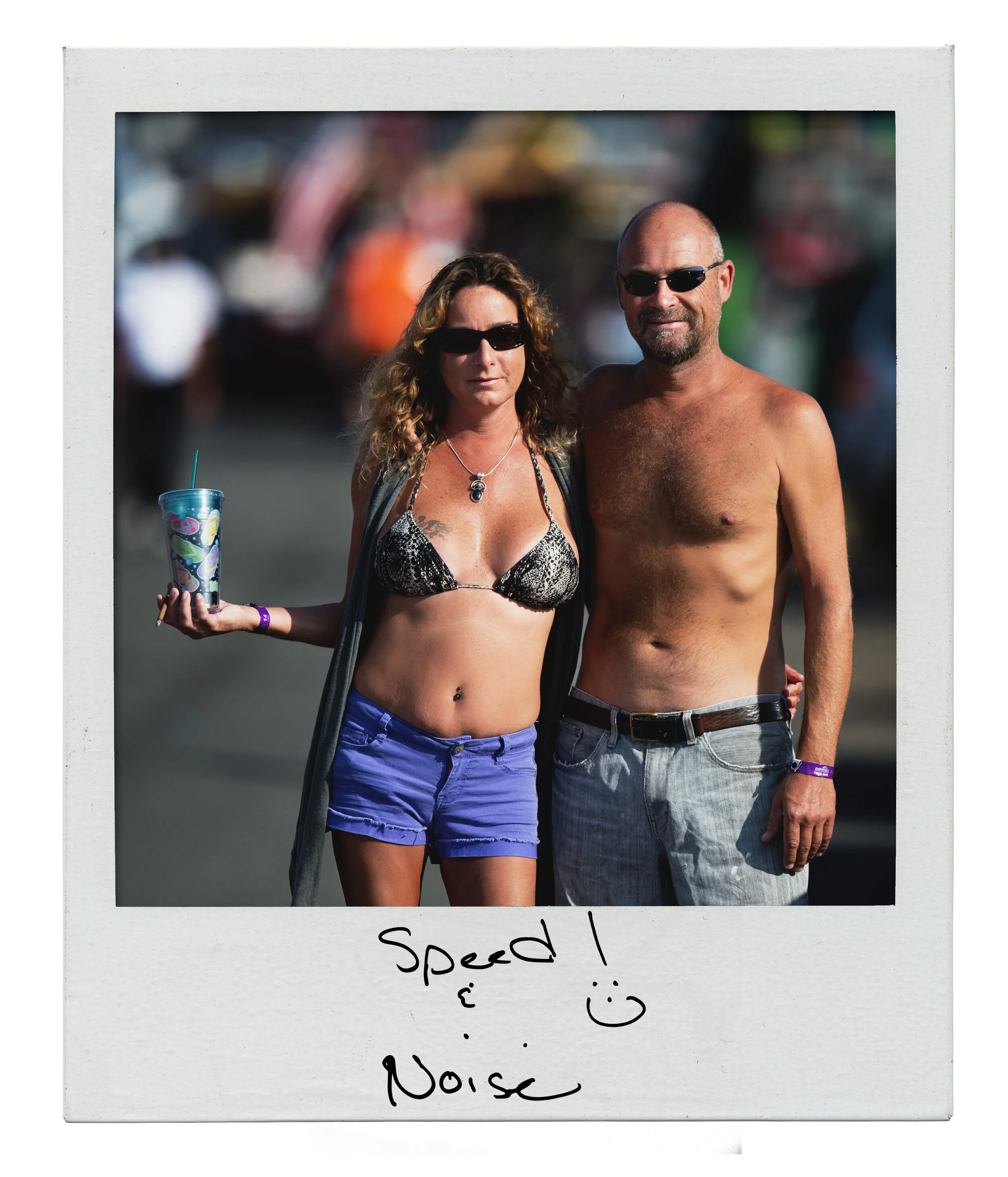  Daytona 500 Fan Polaroids  