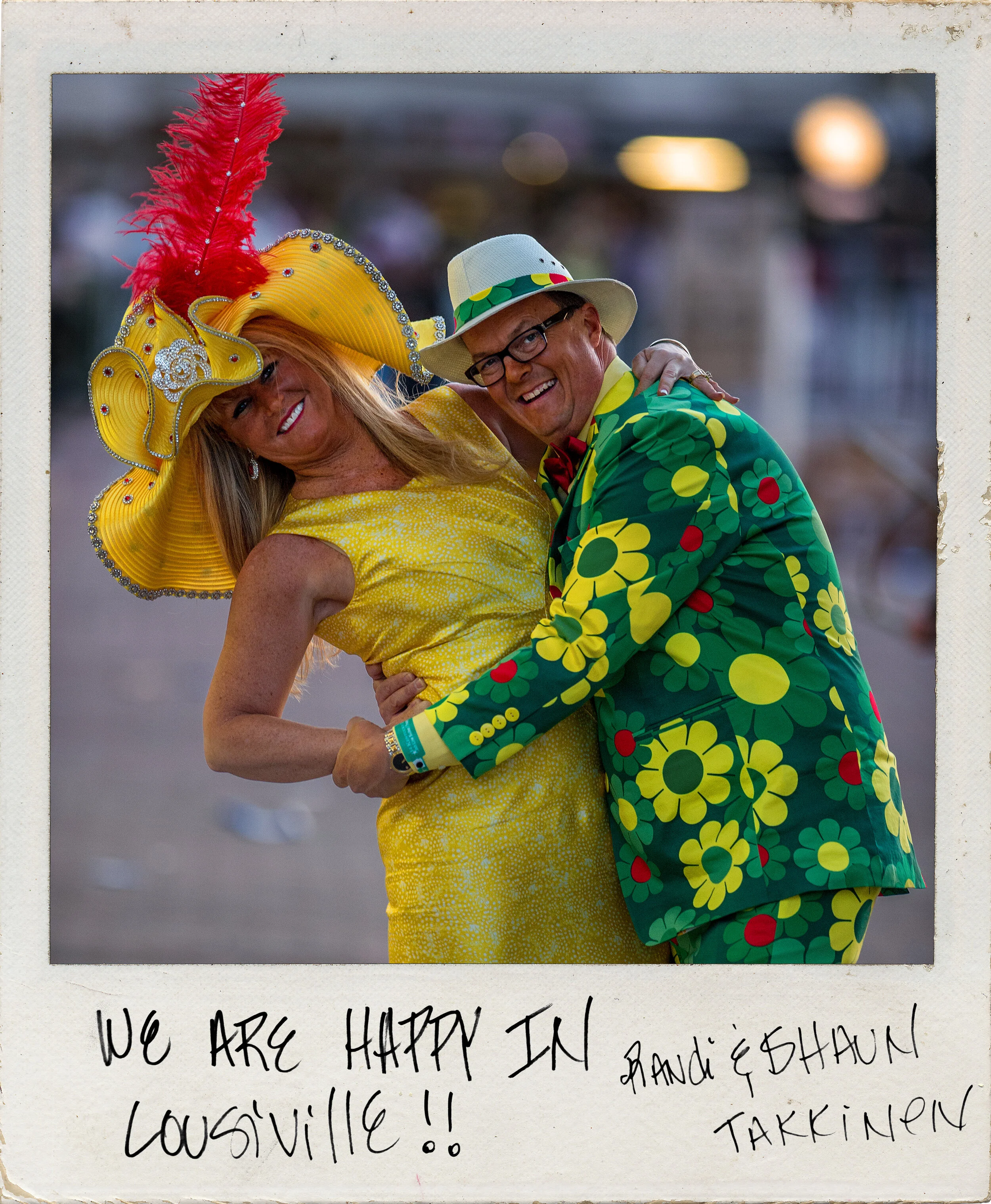 Kentucky Derby Polaroids — BILL FRAKES