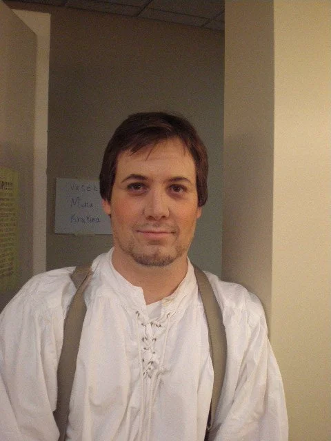 As Krussina, 3o minutes before the show