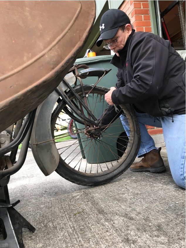 Doug Removing Front Wheel