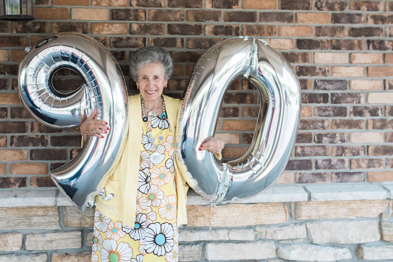 Baltimore, Maryland - Frances Martino turns 90! 