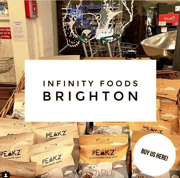 Exciting news! Now available at Infinity Foods in Brighton!