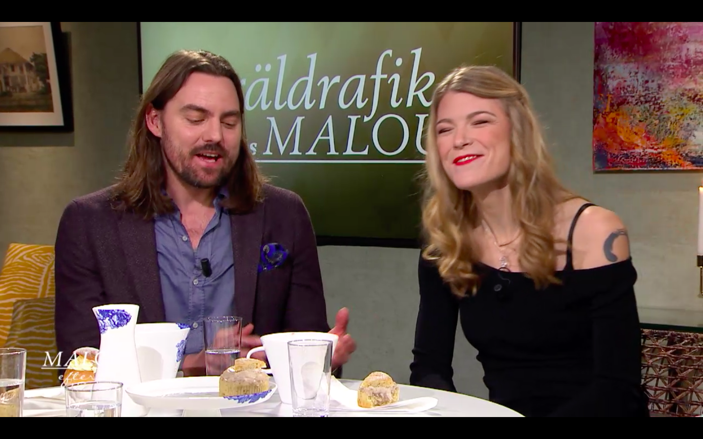 TV-inslag: Gäst i föräldrafikat, Malou efter 10 (TV 4) 170217