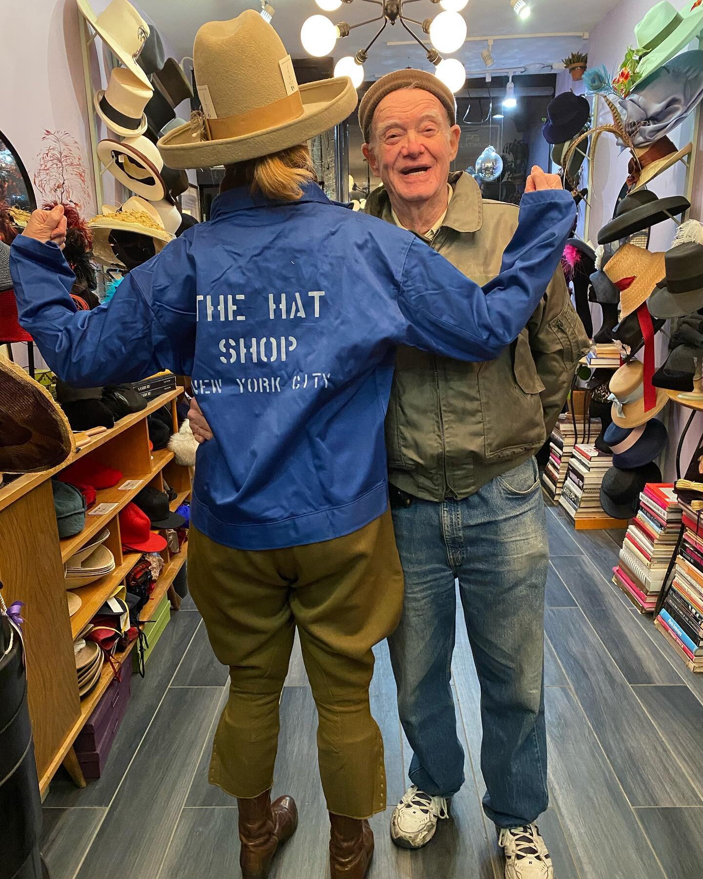 Lable of @churchstreetsurplus surprised me with this gift and now it&rsquo;s the coolest jacket in town.
The Hat Shop NYC X Church St. Surplus
💙
💙
💙
#jacket #hat #hatshop #hatshopnyc #thehatshop #thehatshop #nyc #madeinnework #handmadehats #custom