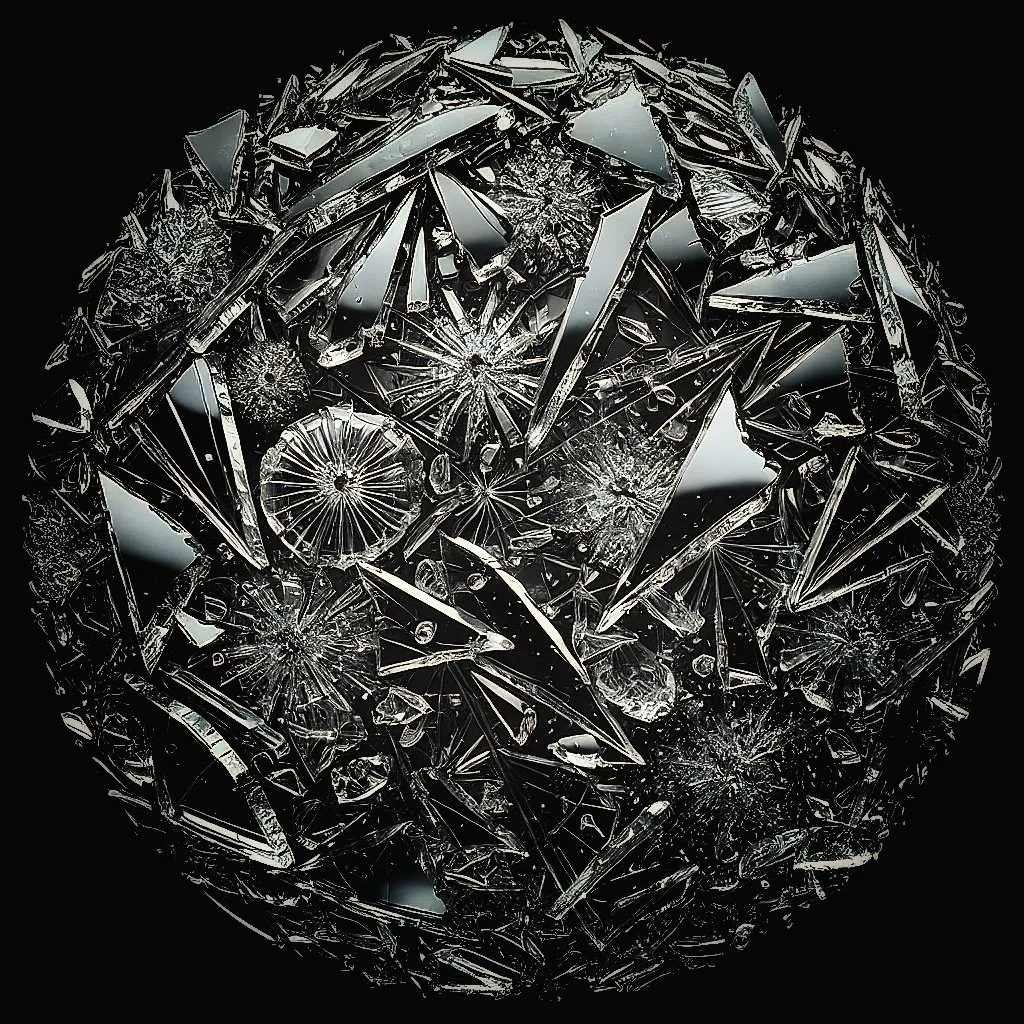 Het bonzen van scherven