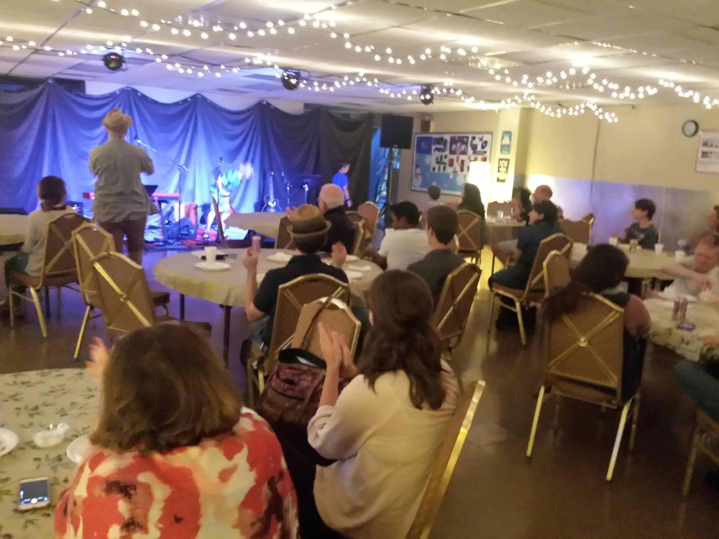 Talented performances occurred at our first ever open mic night! Musicians and singers performed renditions across a variety of genres.