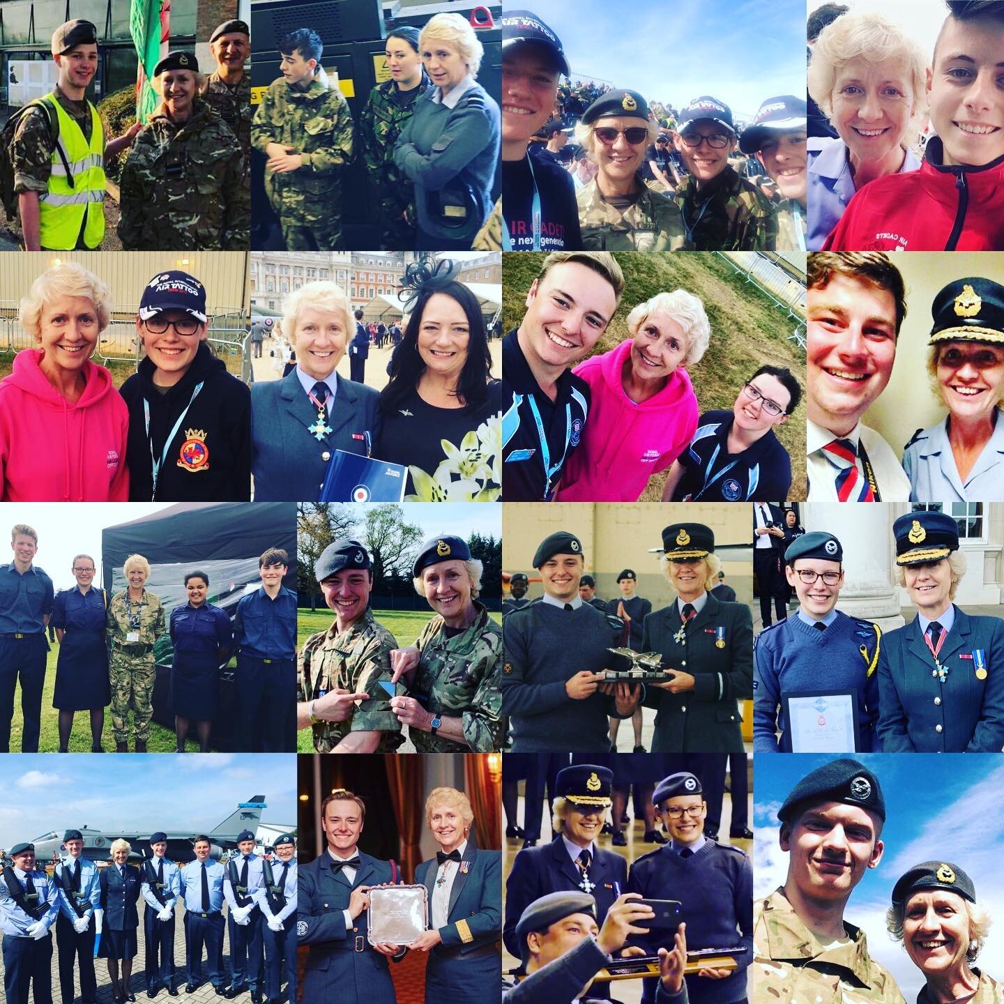 Today saw Air Cdre Dawn McCafferty&rsquo;s final day in post as Commandant Air Cadets after eight years in command of the RAF Air Cadets. 🍾

As these pictures show - just some of those collected by our cadets and staff over the years - Air Cdre McCa