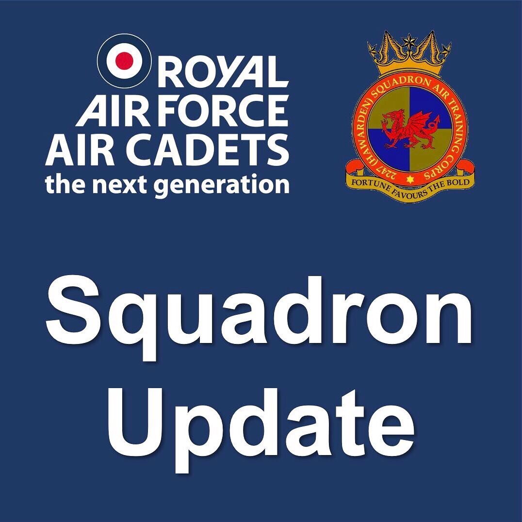 We have just sent out an update via e-mail to all cadets, parents and staff - please send us a message if you have not received this (don't forget to check your junk folder first!)
