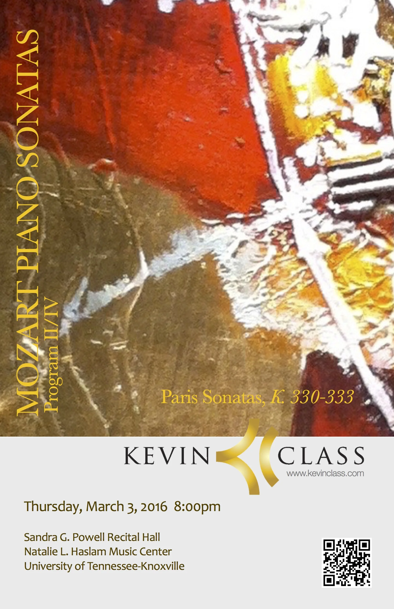 Mozart Piano Sonatas, Program Two/IV