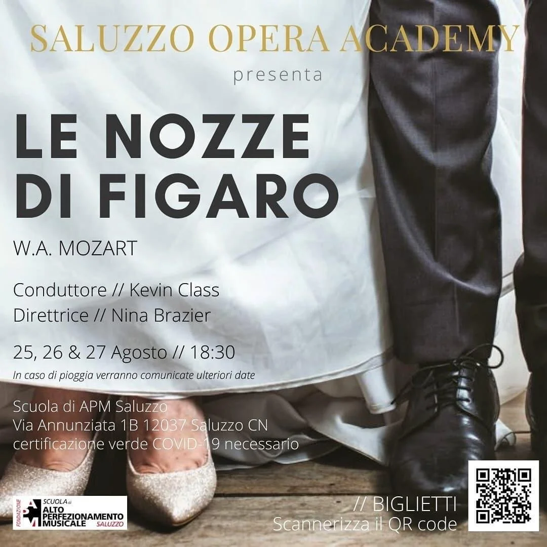 Saluzzo Opera Academy - Mozart's Le nozze di Figaro
