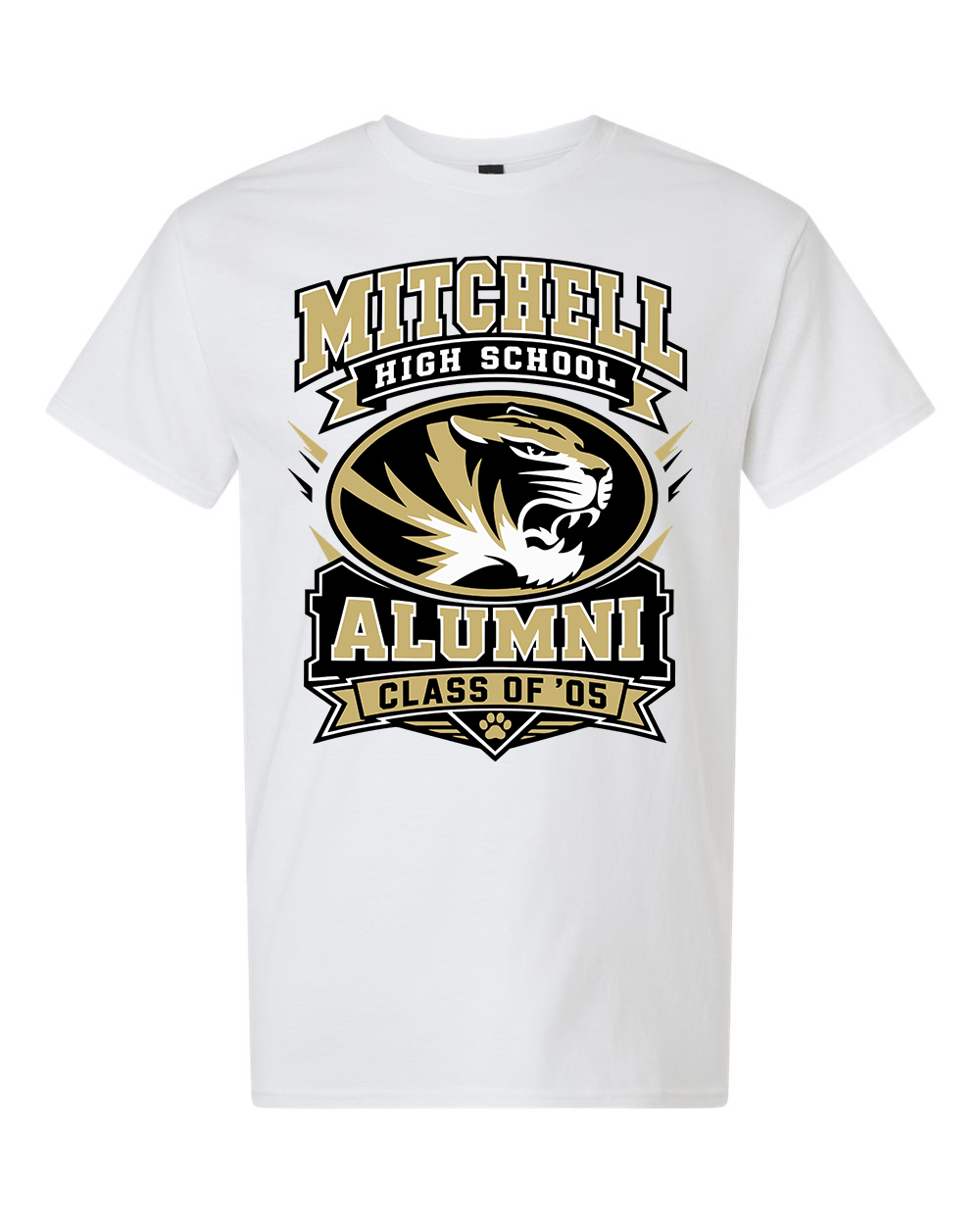 Mitchell High Alumni Class of 05 Tailgate Tee