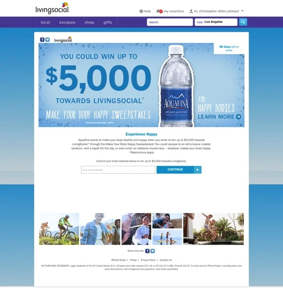 Aquafina Sweepstakes