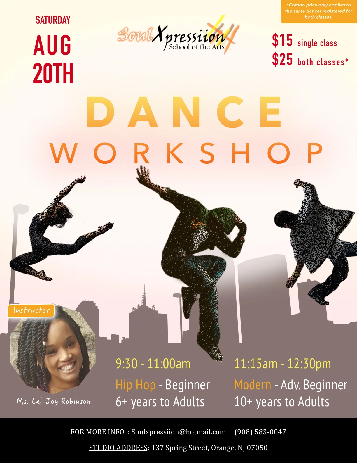 Hip Hop & Modern Dance Workshop