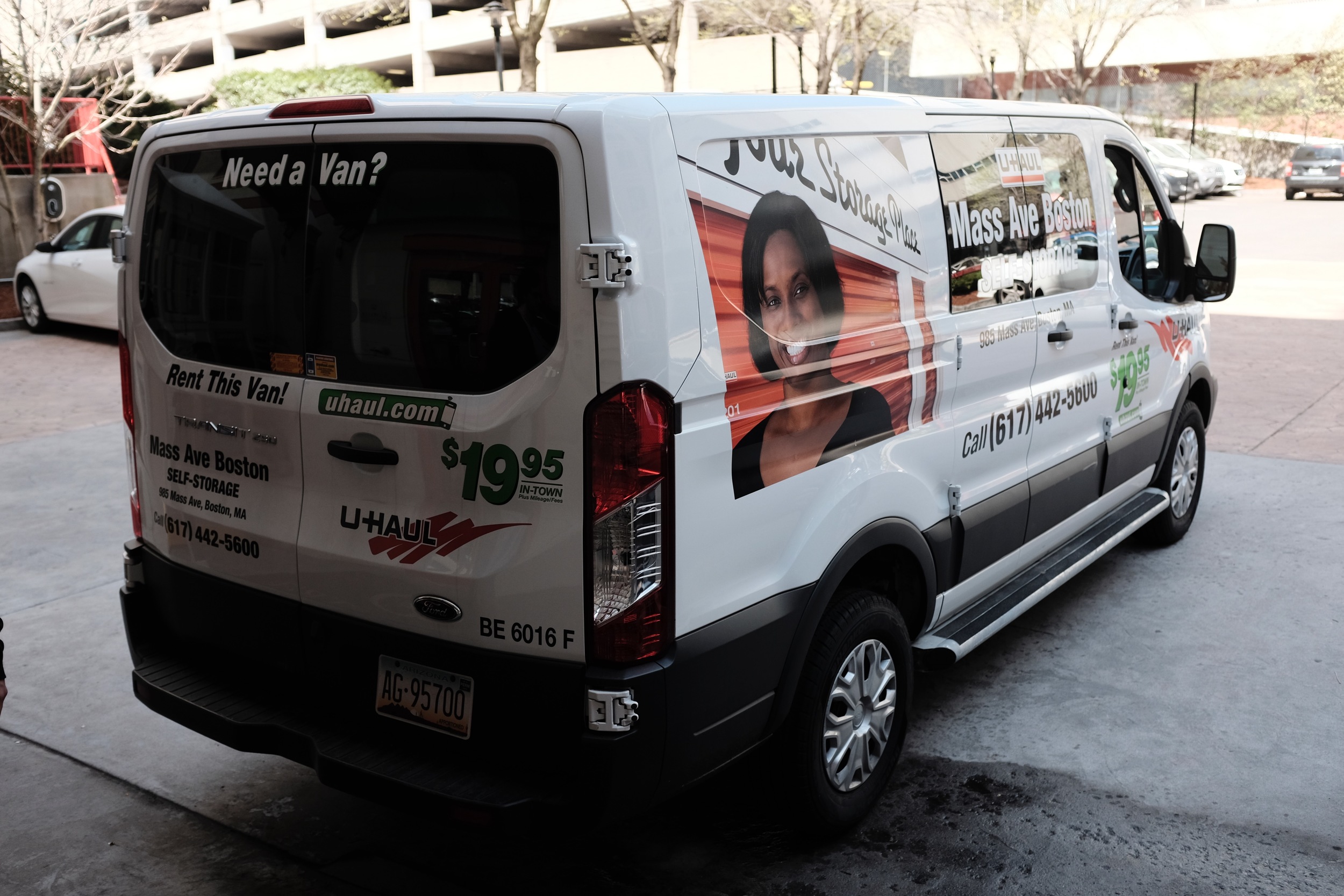 We had to haul all of our gear to the convention center from the hotel we had it shipped to