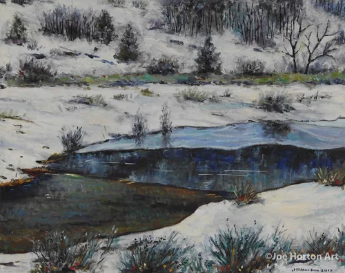 Frozen Lake Horton Art