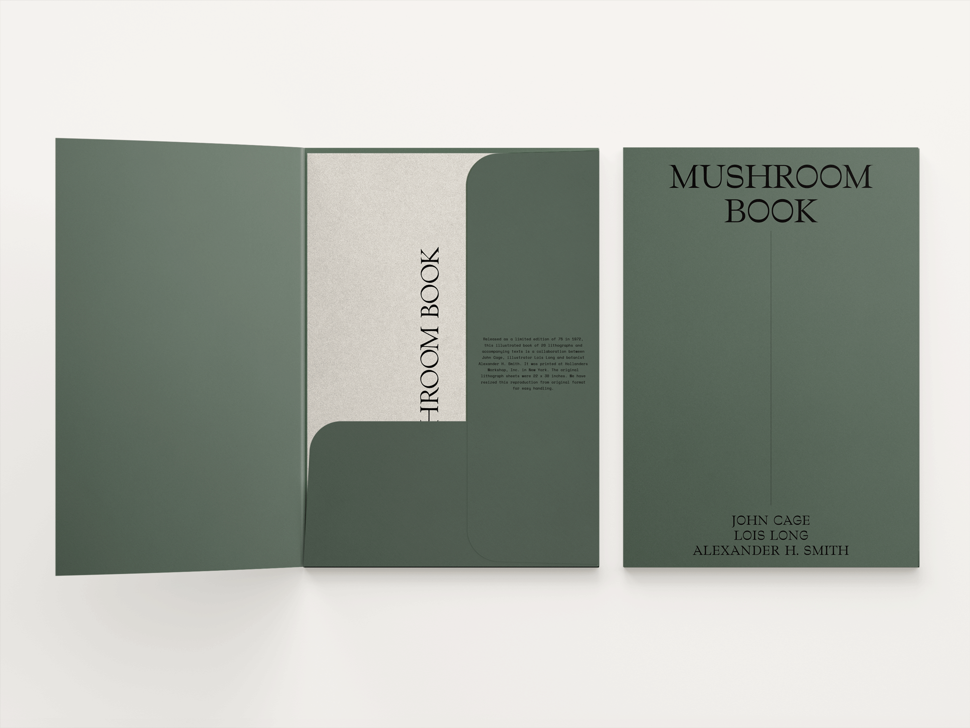 John Cage A Mycological Foray — Atelier Éditions