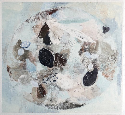Summer Song of a Butterfly ,mixed media on canvas,60%22x60%22.jpeg