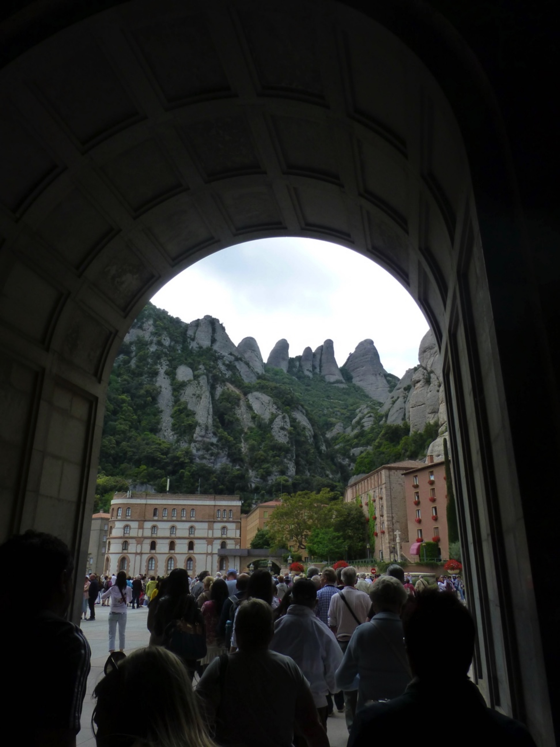 View coming out of the Chapel. Photo courtesy of Debra Rogers.