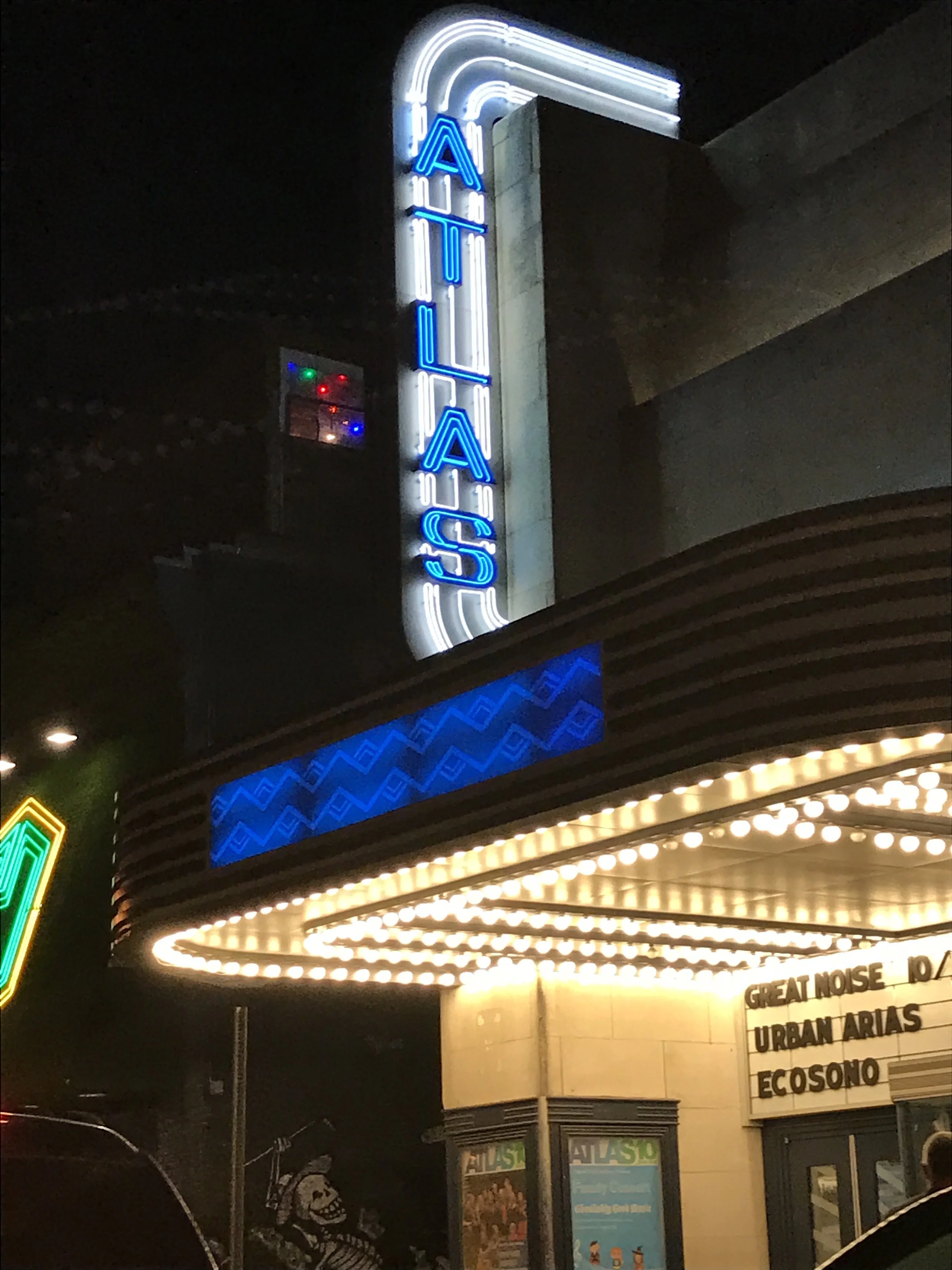 Photo of Atlas Performing Arts Center by Debra Rogers, October 15, 2016.