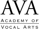 Academy of Vocal Arts, Philadelphia logo; courtesy of AVA.