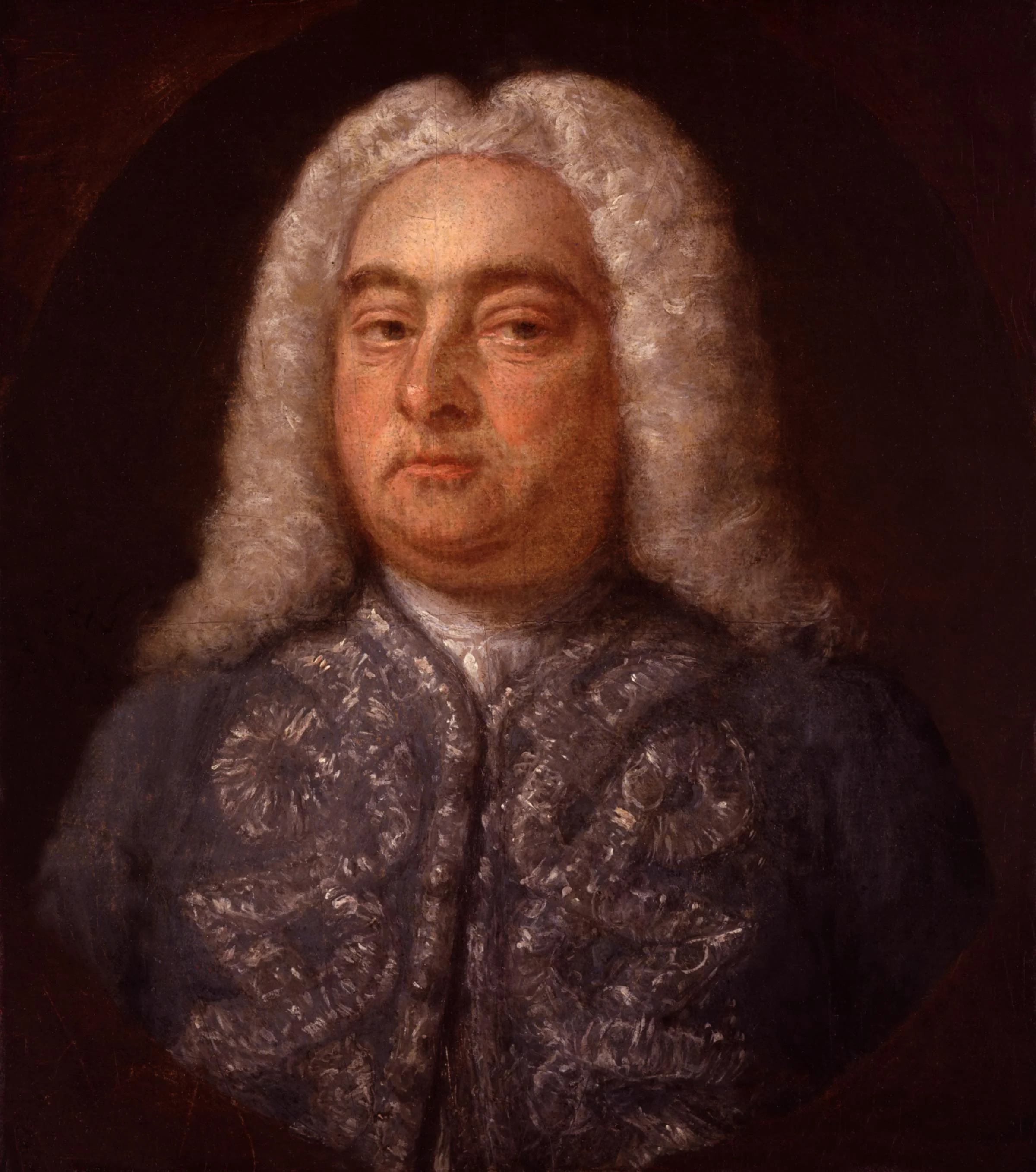 Painting by Francis Kyte of George Frideric Handel. Photo is in public domain in Wikipedia Commons.